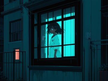 دختری در قاب پنجره - نگار تهامی